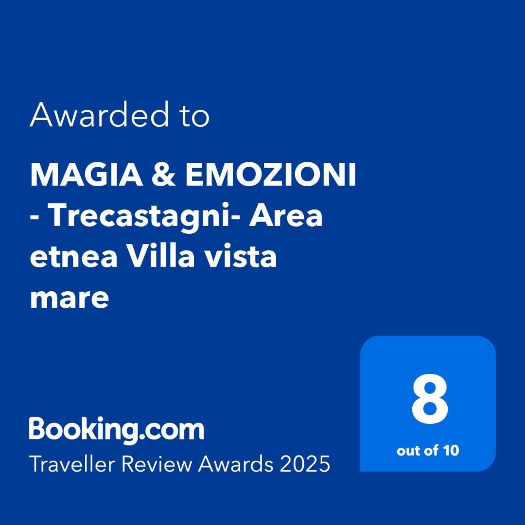 Magia & Emozioni - Trecastagni- Area Etnea Villa Vista Mare מראה חיצוני תמונה
